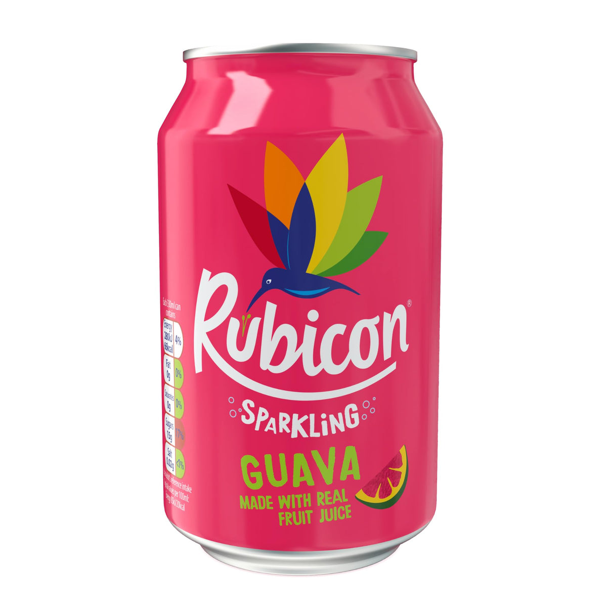 Rubicon Mango Sparkling Fruit Soft Drink, 6 Pack, 330ml Cans