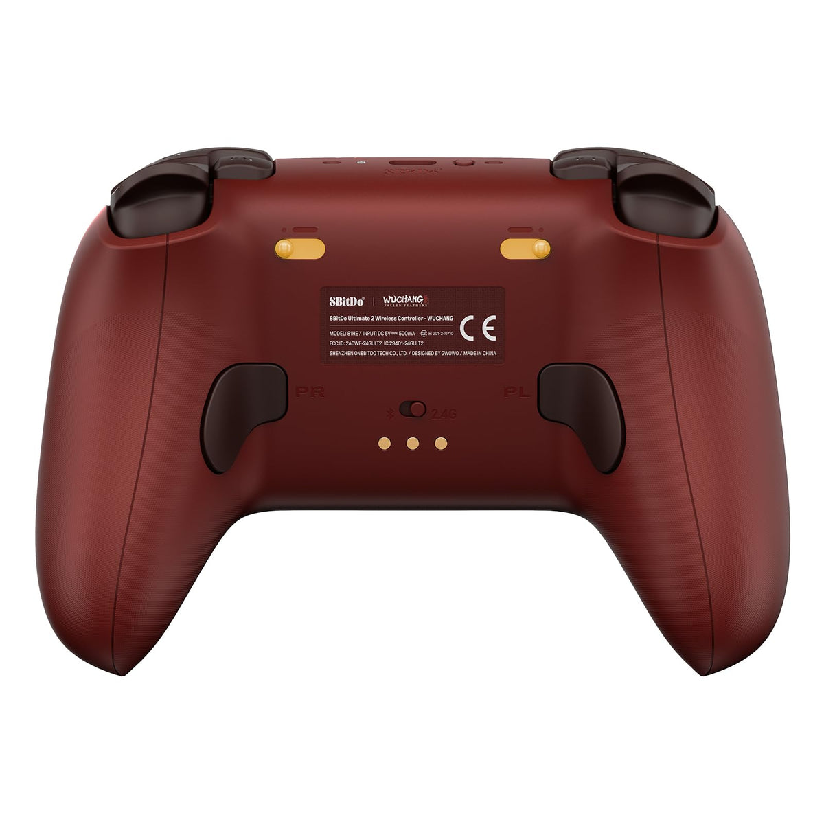 8Bitdo Ultimate 2 Wireless Controller for Windows & Android, Gaming Controller with TMR Joysticks, Switchable Hall Effect/Tactile Triggers, Motion Control, RGB Fire Ring, 8Speed Wireless Tech, Purple