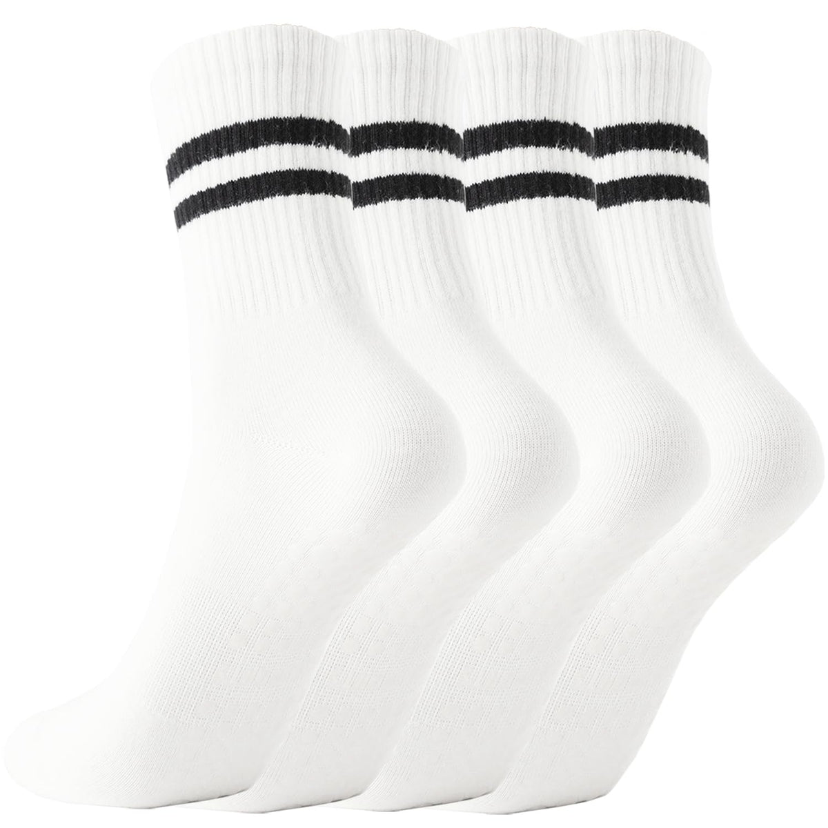 Non Slip Yoga Grip Pilates Socks for Women&Men Anti Slipper Grippy Socks for Ballet, Hospital, Dance, Trampoline, Barre