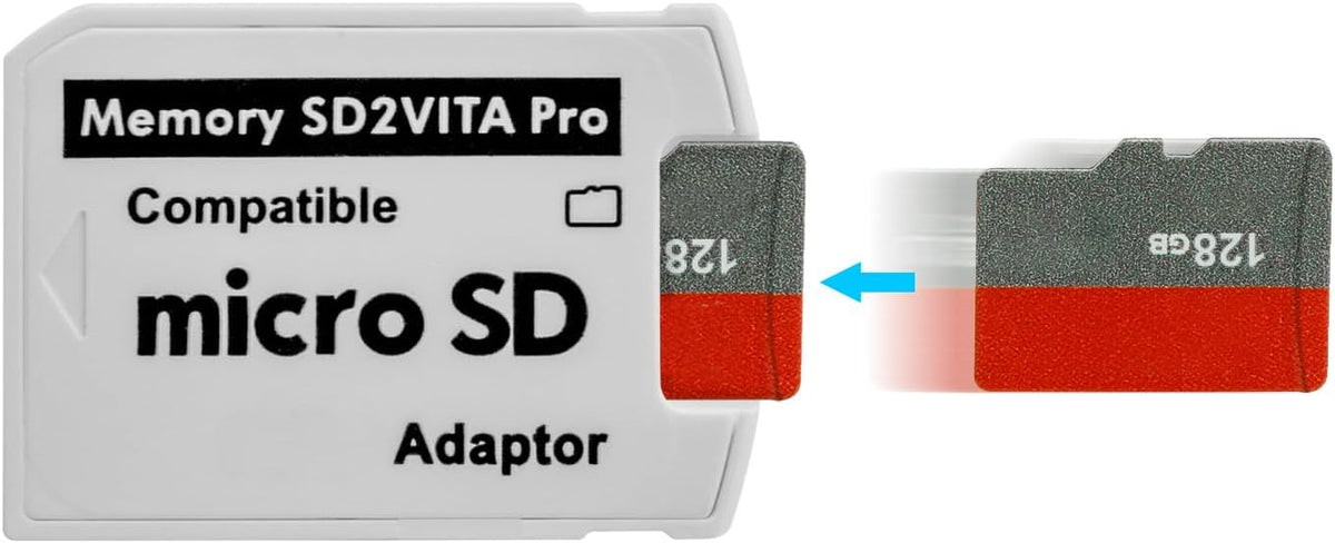 Ultimate Version SD2Vita 5.0 Memory Card Adapter for PS Vita PSVSD Micro SD Adapter, SD2Vita Convertor for PS Vita 1000 2000