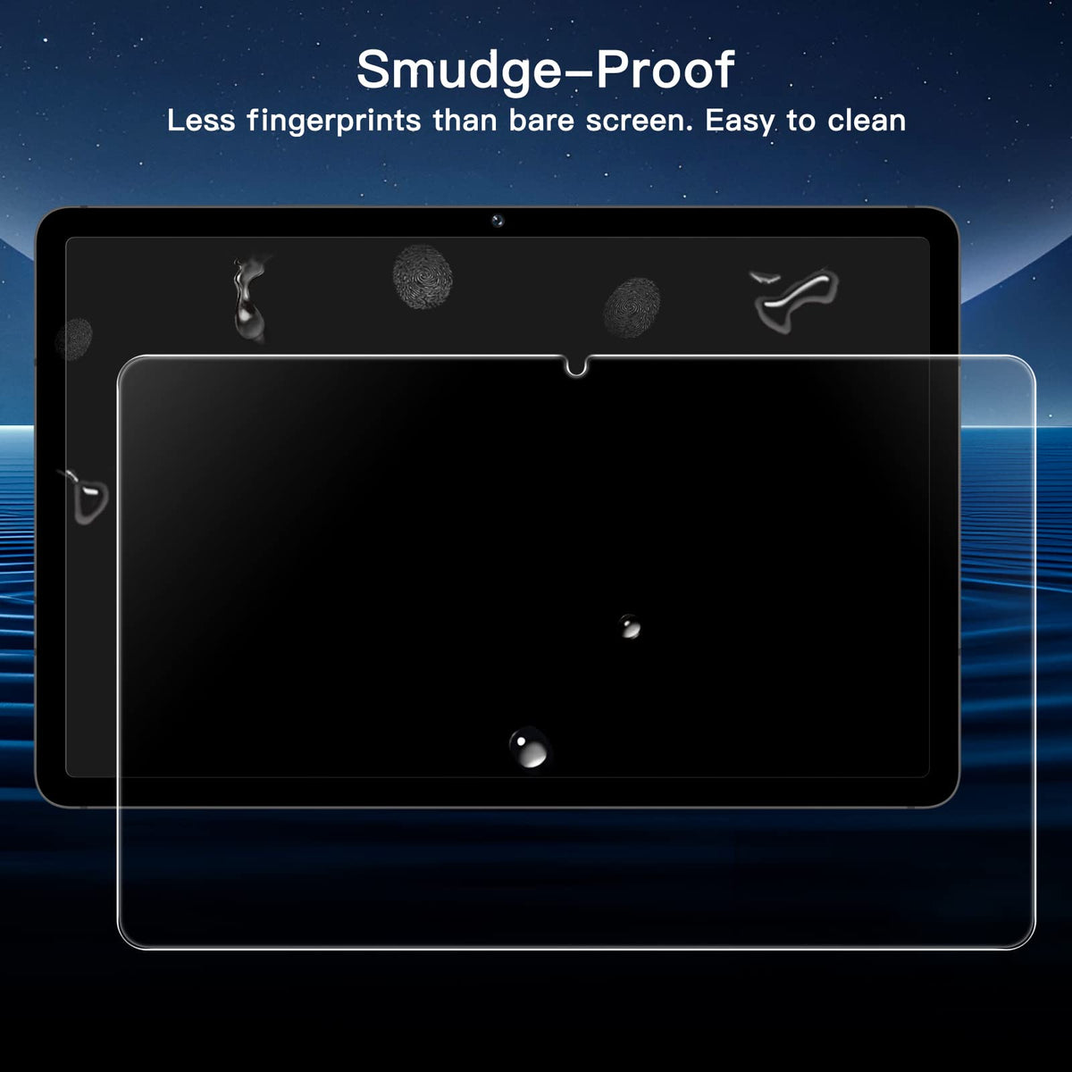 JETech Screen Protector for Galaxy Tab S10 Lite/S10 FE/S9 FE/S9, 2-Pack