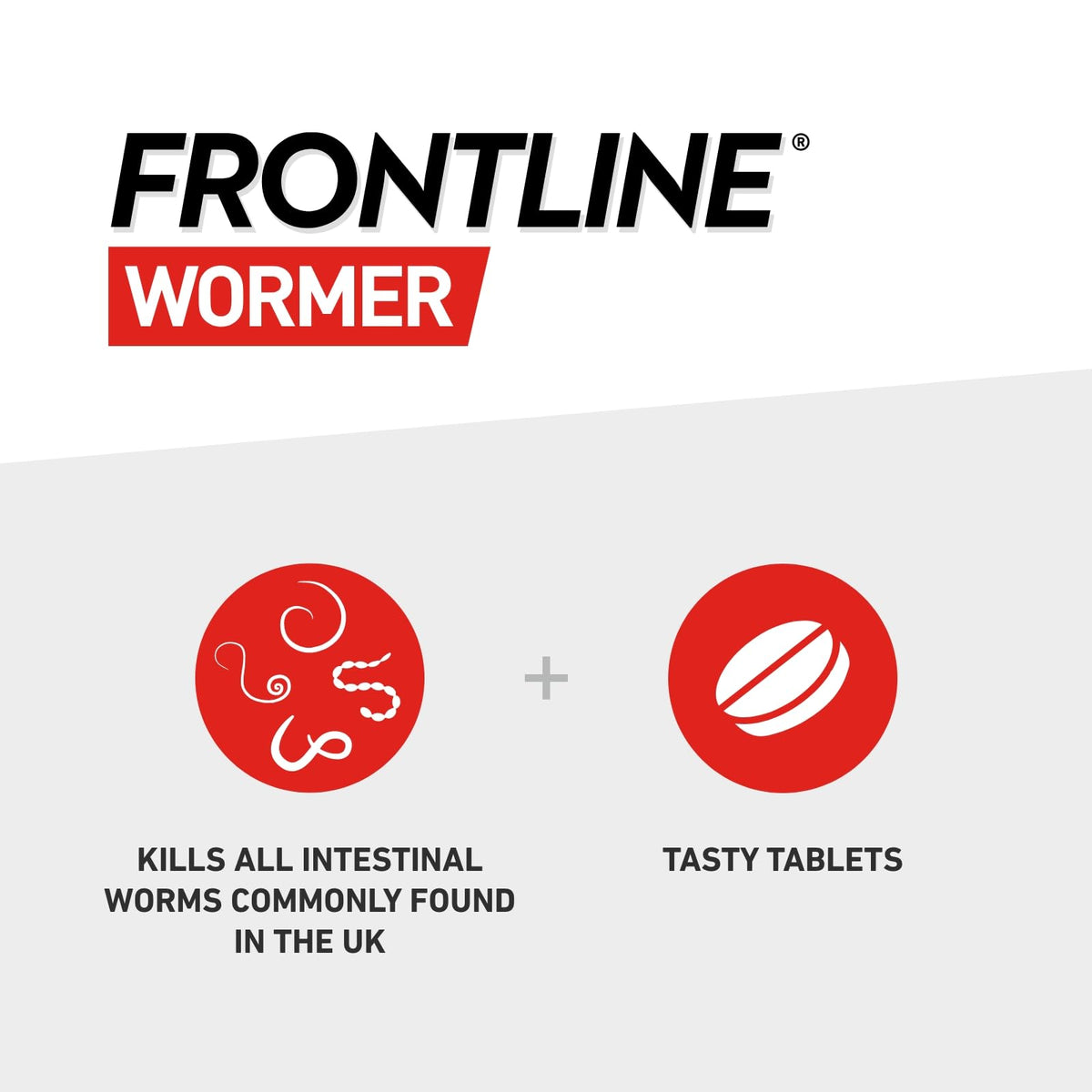 FRONTLINE WORMER - Worming Tablets for Dogs - 2 Tablets