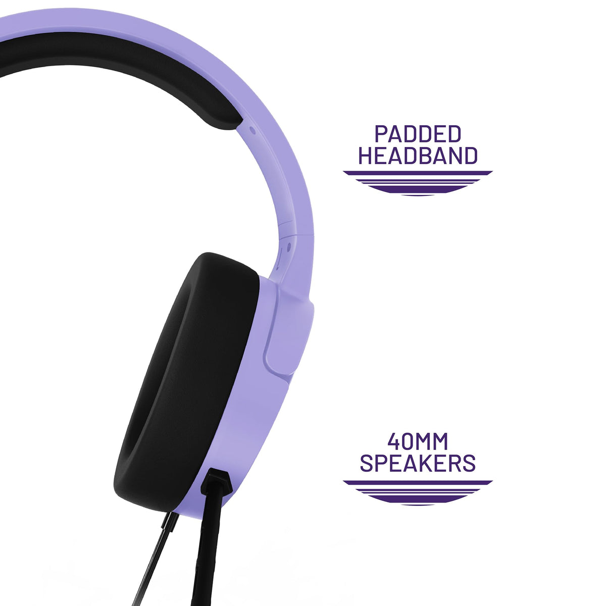 STEALTH PANTHER Sky - Over Ear Gaming Headset PS4/PS5, XBOX, Switch, PC with Flexible Mic, 3.5mm Jack, 1.5m Cable, Lightweight, Comfortable and Durable