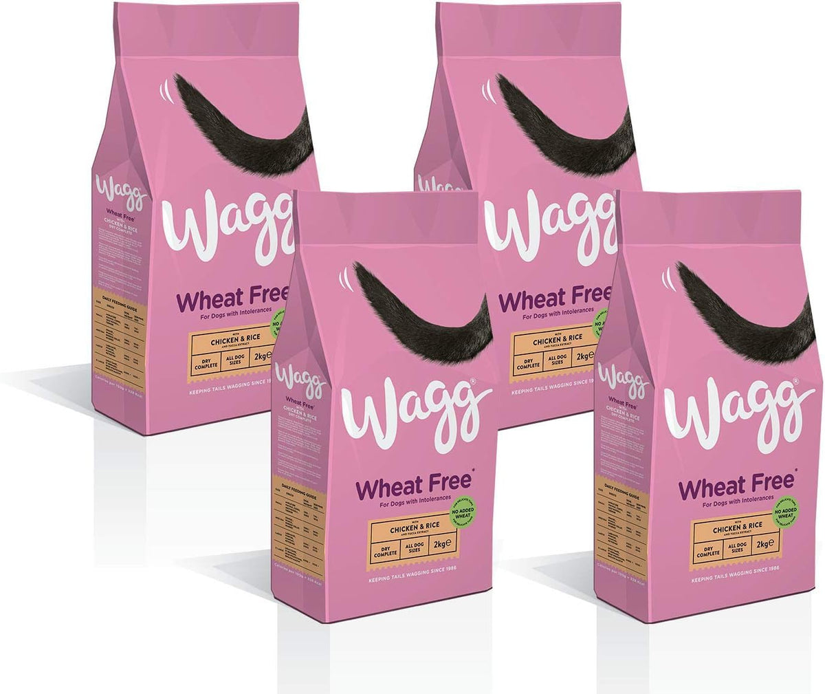 Wagg Wheat Free Complete Dry Adult Dog Food Chicken & Rice 12kg