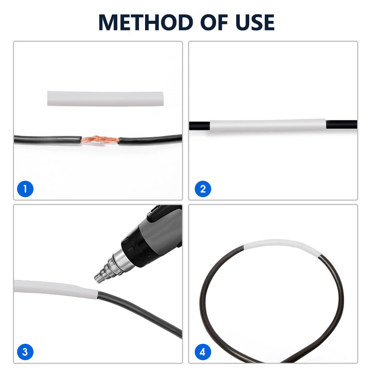 ASHINER Clear Heat Shrink Tubing Kit - 580Pcs EVA Material in 11 Sizes - Ideal for Electrical Insulation, Repairs, and Wire Connectors with User-Friendly Design and Storage Case