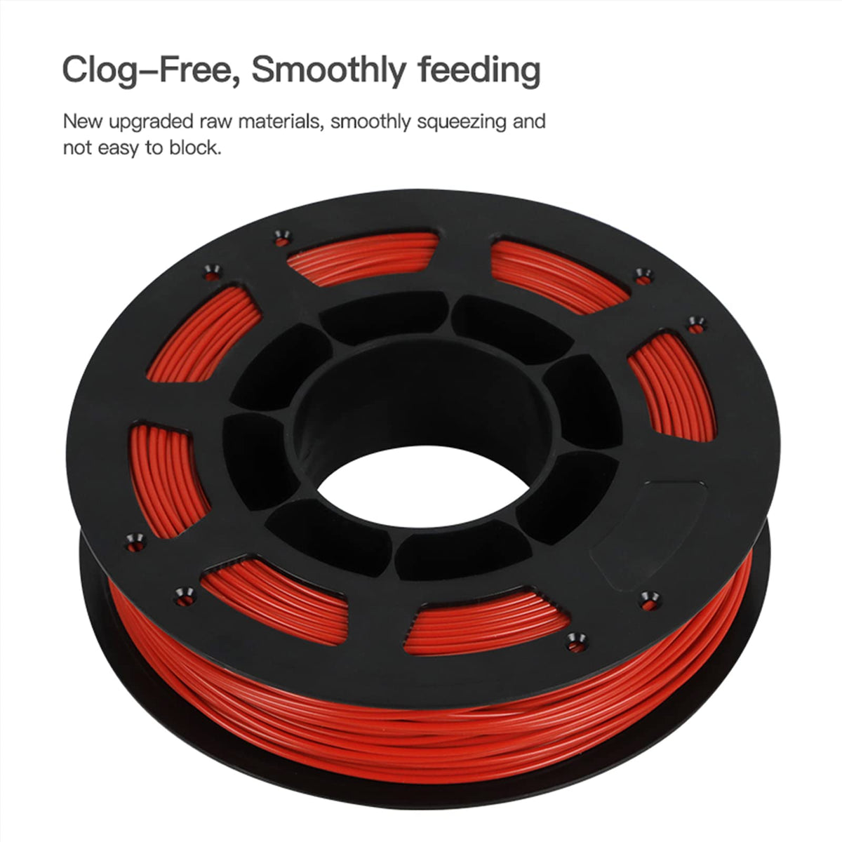 Creality Ender PLA 3D Printer Filament 1.75mm, 4 Packs 1KG Spool(2.2lbs), Dimensional Accuracy +/-0.03mm, No Clogging & Bubbles, Fits for Most FDM 3D Printers (White*4KG)