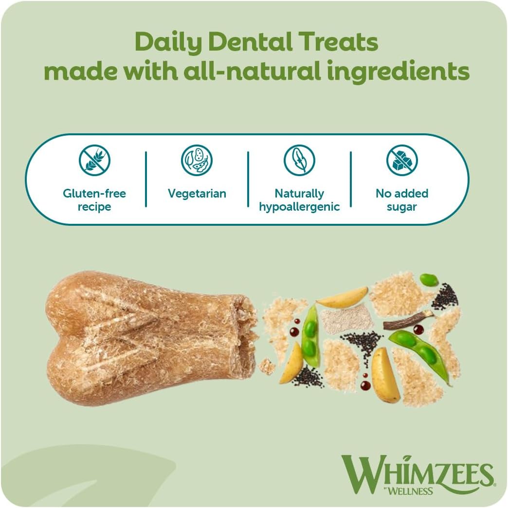 WHIMZEES Rice Bone M/L, 9 Pieces – Size M/L