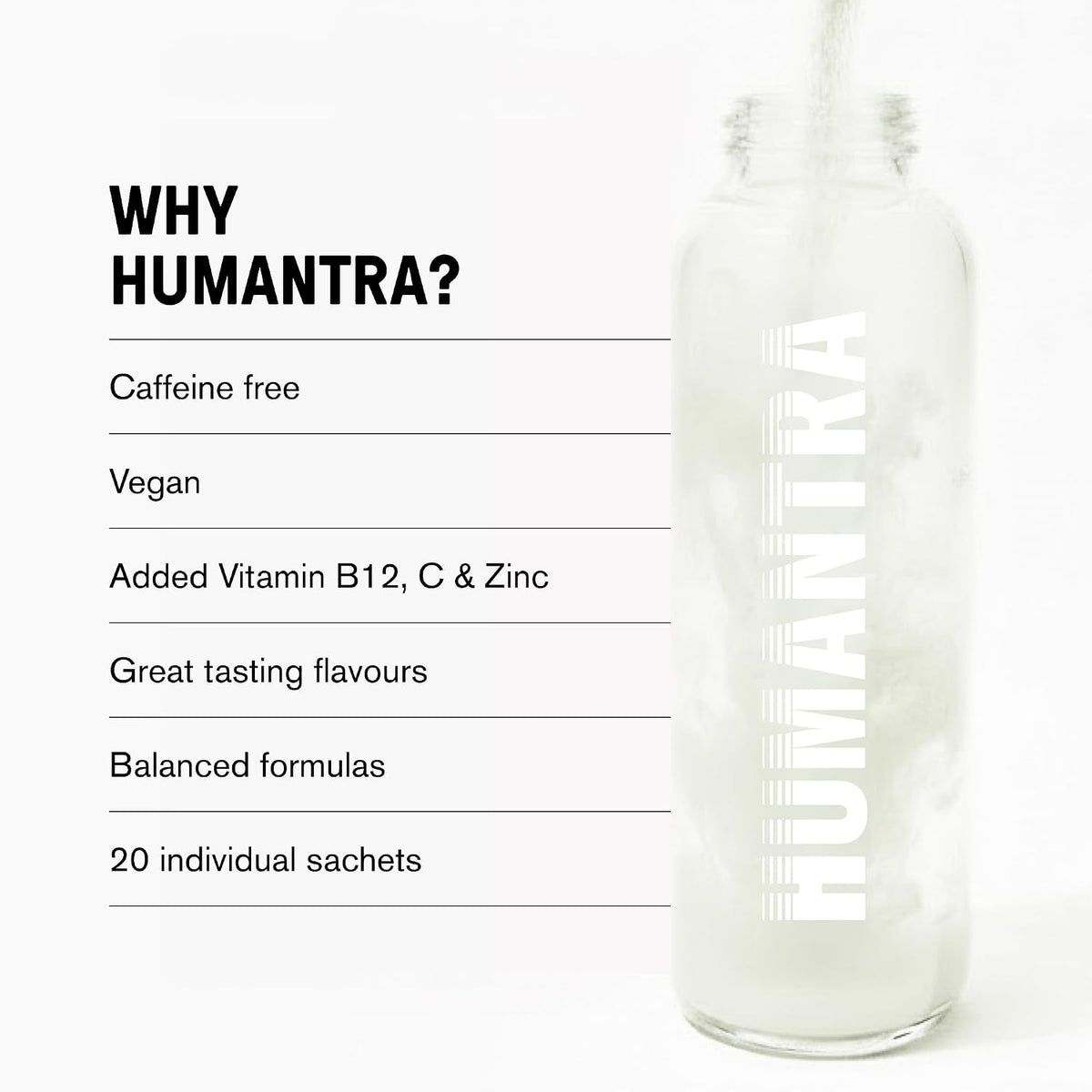 Humantra Electrolytes Powder Hydration Sachets - Himalayan Lime, 20ct