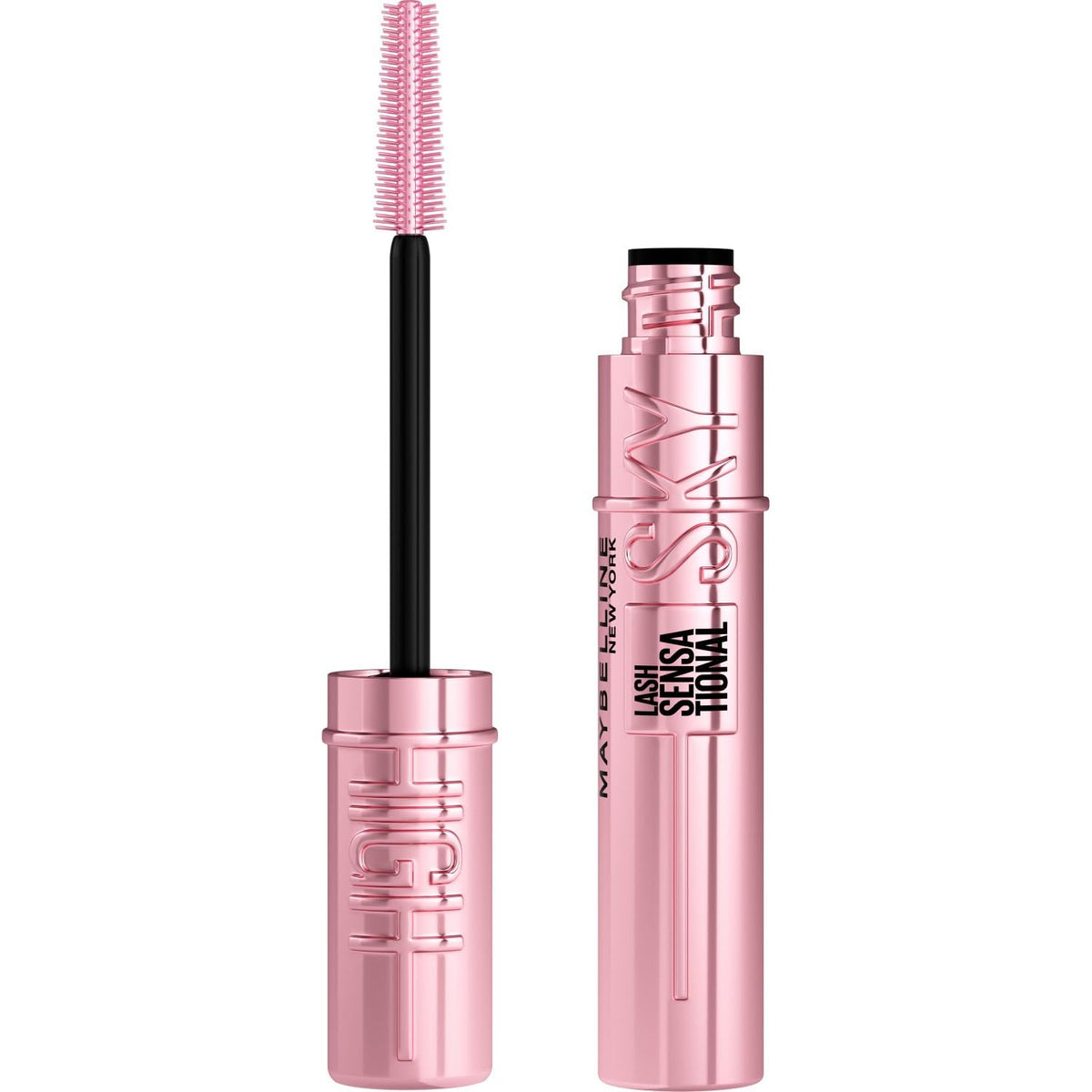 Maybelline Mascara, Lash Sensational Sky High Volumizing Thickening, Black