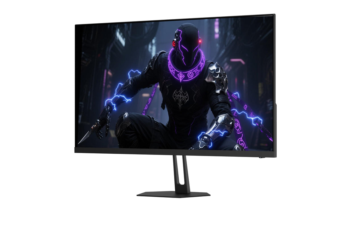 Amzfast 24 Inch 200Hz Gaming Monitor, FHD 1080P Fast IPS, 1ms MPRT, Adaptive Sync, AI-Crosshair, 110% sRGB, HDR, Low Blue Light, HDMI2.0&DP1.4, VESA75x75mm for PC Desktop Laptop PS5 Xbox, G24X1W