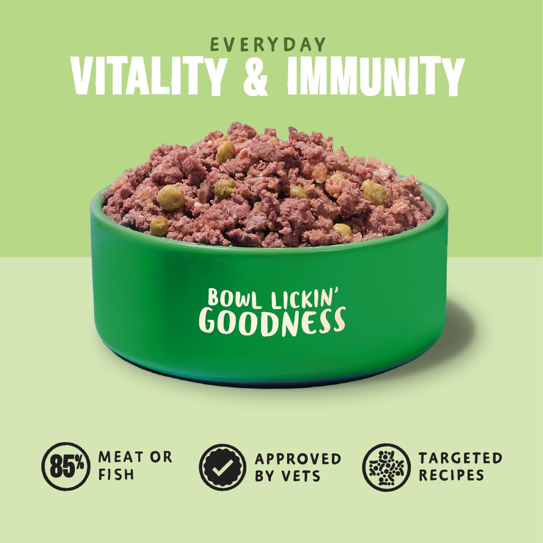 Barking Heads Adult Dog Food Wet Pouches Variety Pack Natural & Grain-Free with No Artificial Flavours Plus Added Vitamins & Minerals 6 x 300g