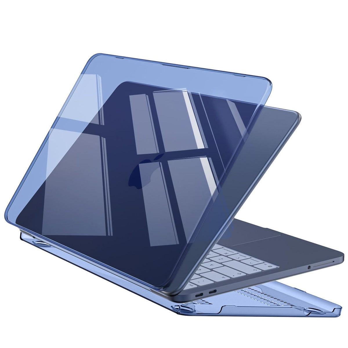 EooCoo for MacBook Neo Case 13 inch 2026 A3404 A18-Pro Crystal Clear