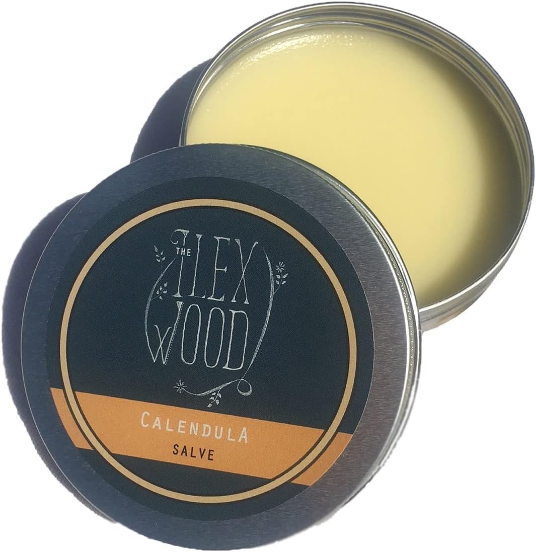 The Ilex Wood - Herbal Salve Gift Set - 100% Natural Handmade, Cruelty & Plastic Free. Skin irritation, scrapes, bites, stings soothes rashes, itching, dry skin, eczema, chapped hands. 3 x 100ml