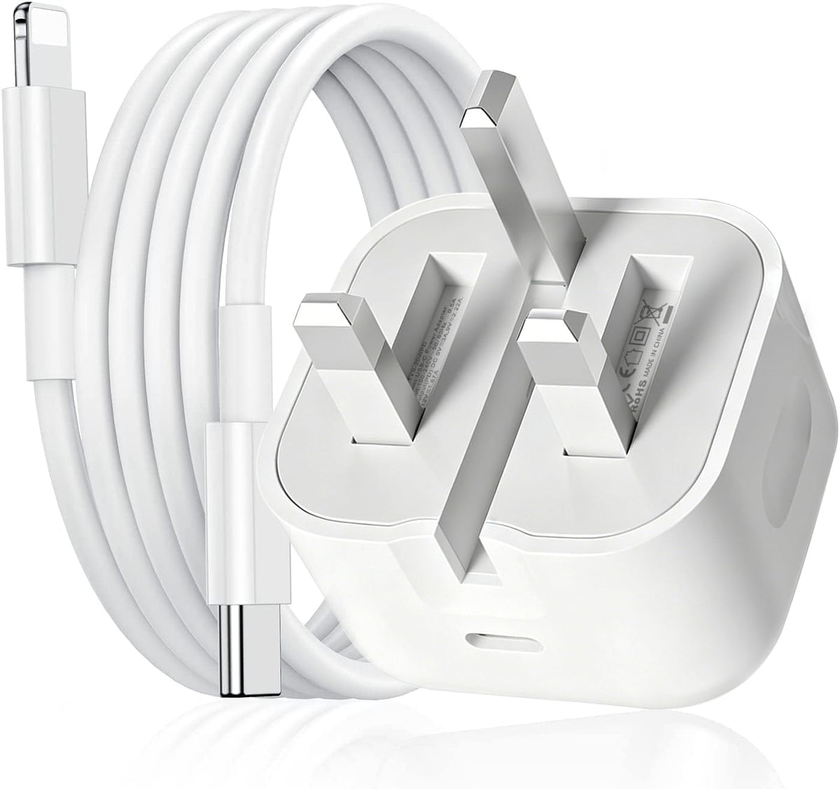 iPad Charger,USB C to Lightening Fast Charging Cable and Plug 20W Charge for Pro 9.7 10.5 12.9 inch 2nd Generation/Air 3rd/Mini 4 5th Gen/i Pad 5th 6th 7th 8th 9th 10.2"(2017-2021)/iPhone 14 13 12 11