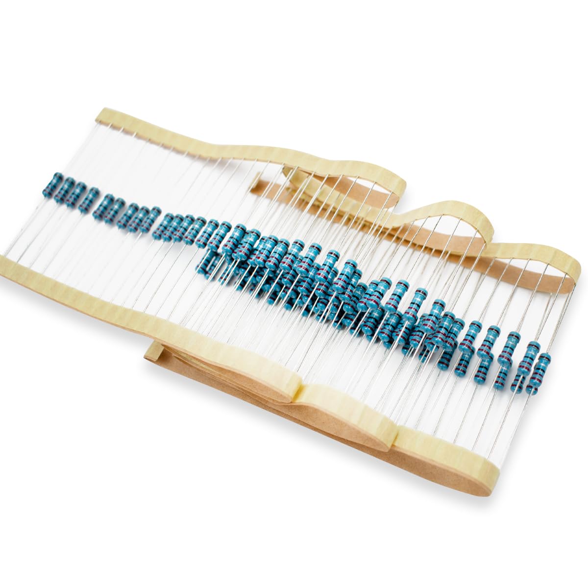 50 Pcs 1W 1% Tolerance 0.1 Ohm Metal Film Resistor Resistance for DIY Project and Experiments