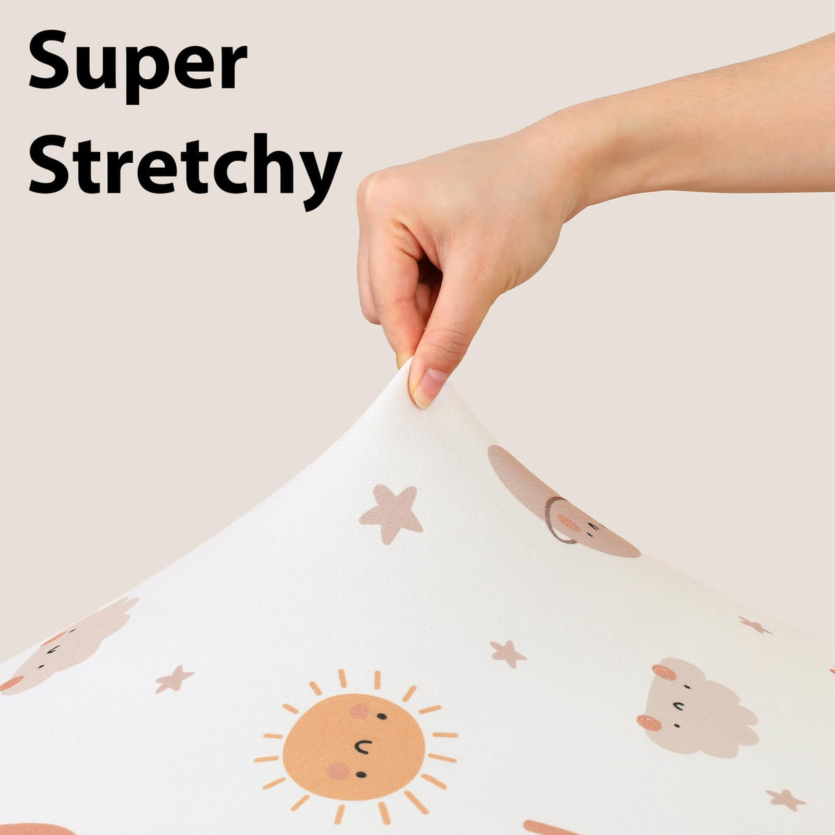 Cot Bed Sheets 140 x 70cm Fitted, 3 Pack Baby Cot Sheets, Ultra Soft & Silky Smooth Microfiber Toddler Bed Sheets Pink Rainbow