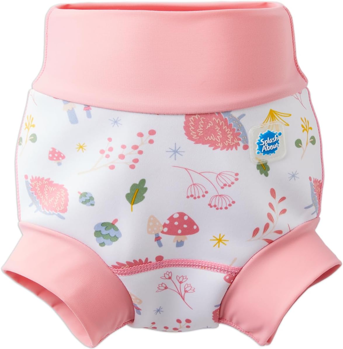 Splash About Happy Nappy Wiederverwendbar Schwimmwindel, Forest Walk, 6-12 Monate Baby and Toddler Swim Nappy