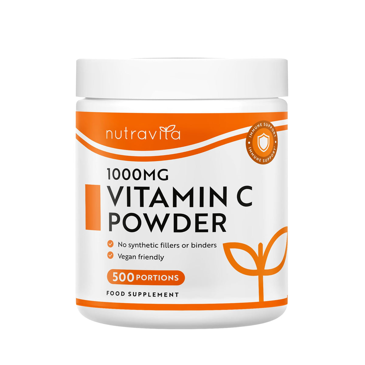 Nutravita Vitamin C 1000mg Tablets - 180 1000mg Vitamin C Tablets, 6 Months