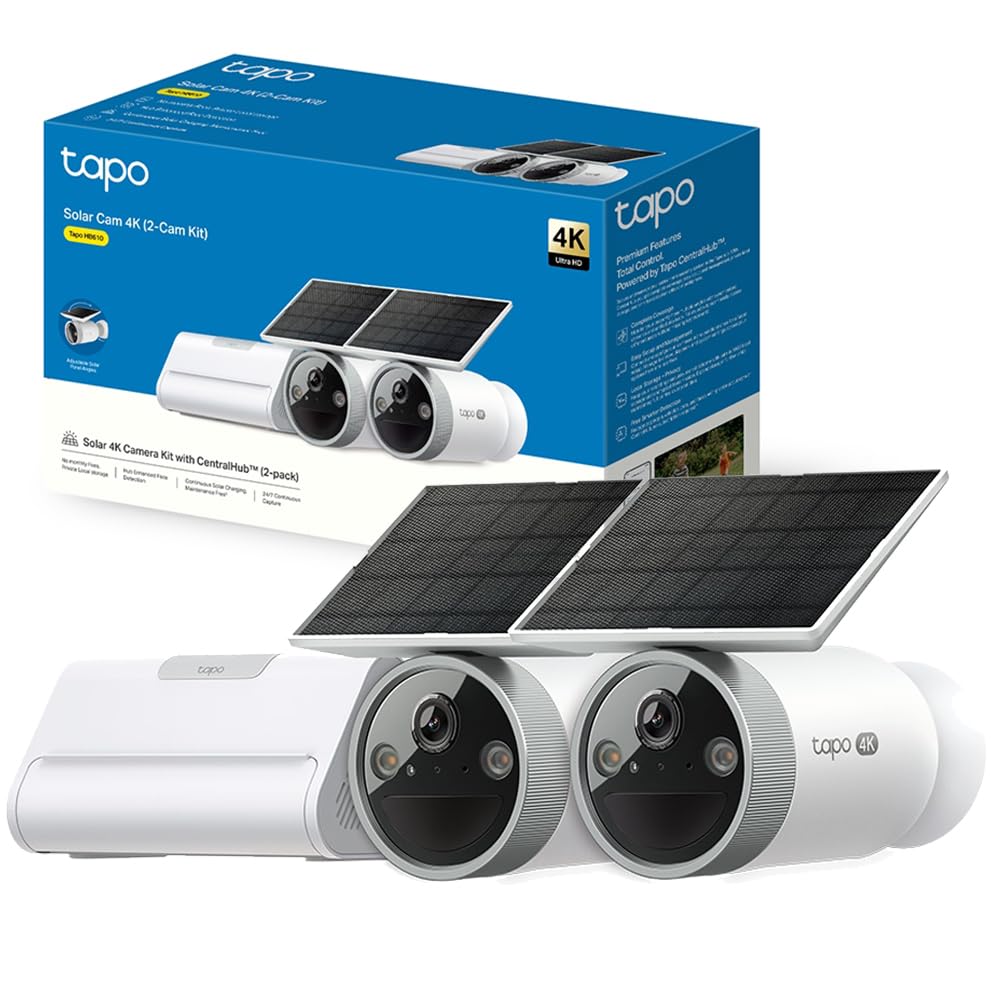 Tapo TC90 KIT 2K 3MP Solar Pan/Tilt Outdoor Security Camera Wireless