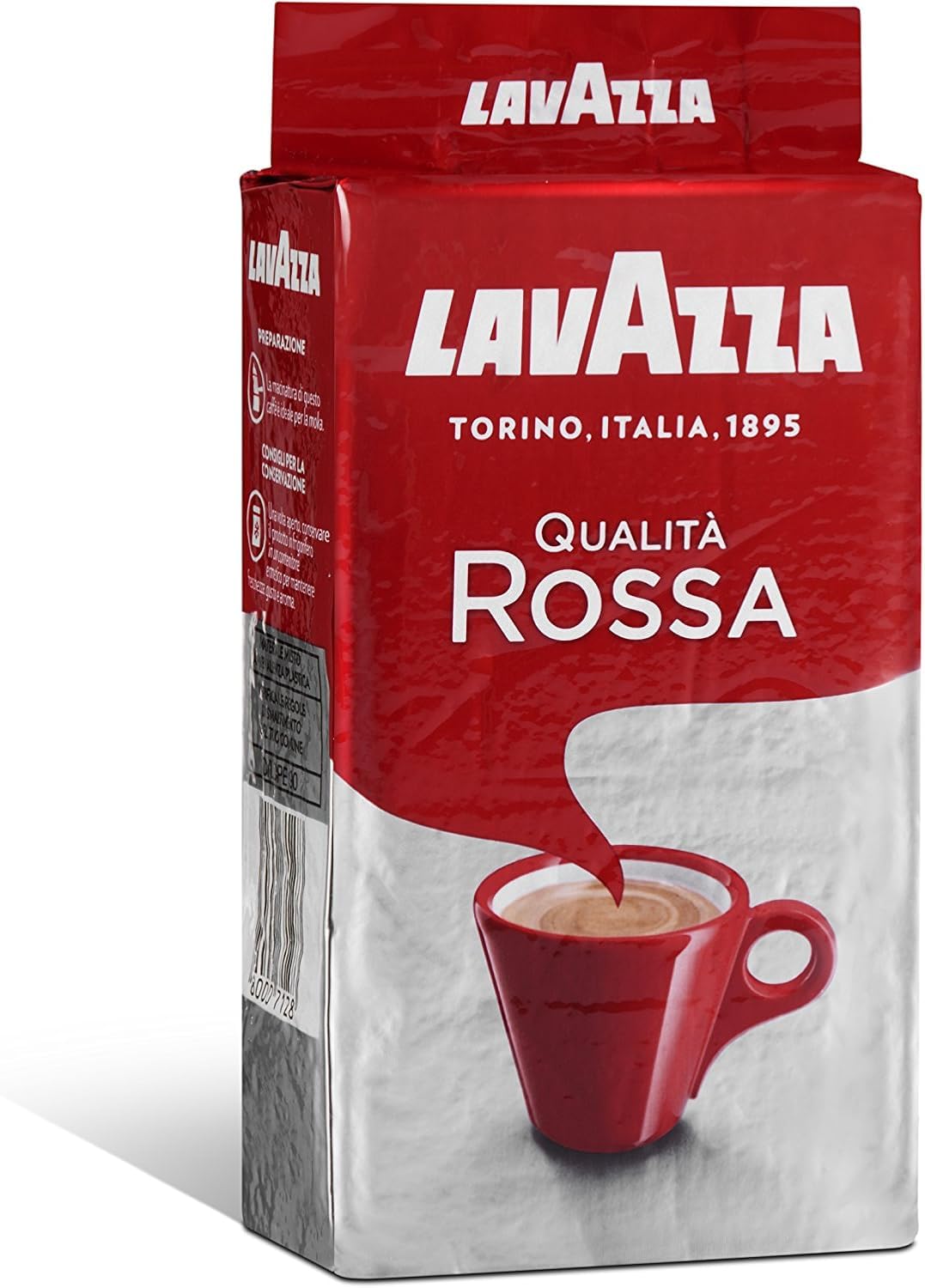 Lavazza Qualità Rossa, Ground Coffee Espresso 500 g (Pack of 2)
