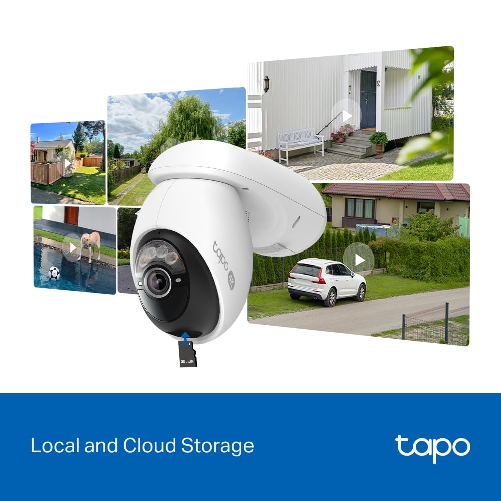 Tapo TC90 KIT 2K 3MP Solar Pan/Tilt Outdoor Security Camera Wireless