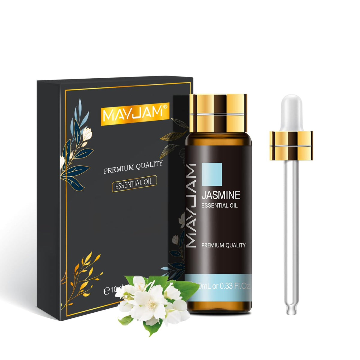 MAYJAM Peppermint Essential Oil 100ML - Premium Diffuser Oil