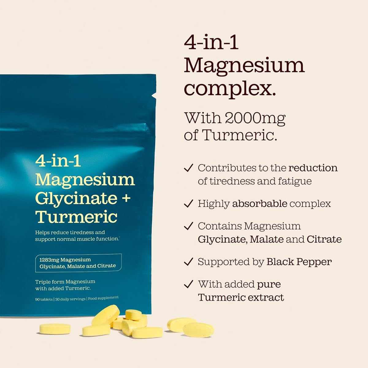 Free Soul Magnesium Glycinate 4-in-1 Complex