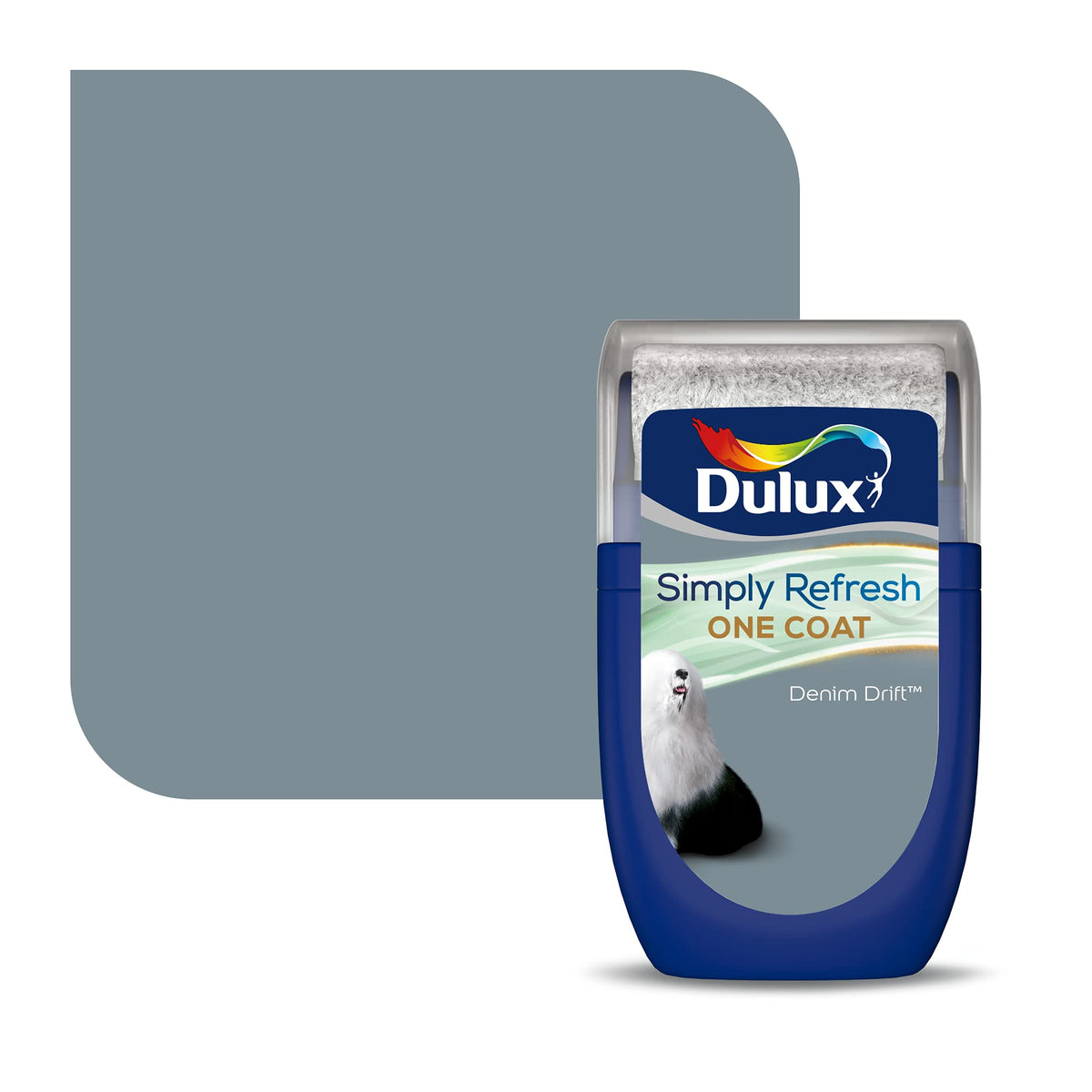 Dulux Tester Paint, White Mist, 30 ml (Pack of 1)