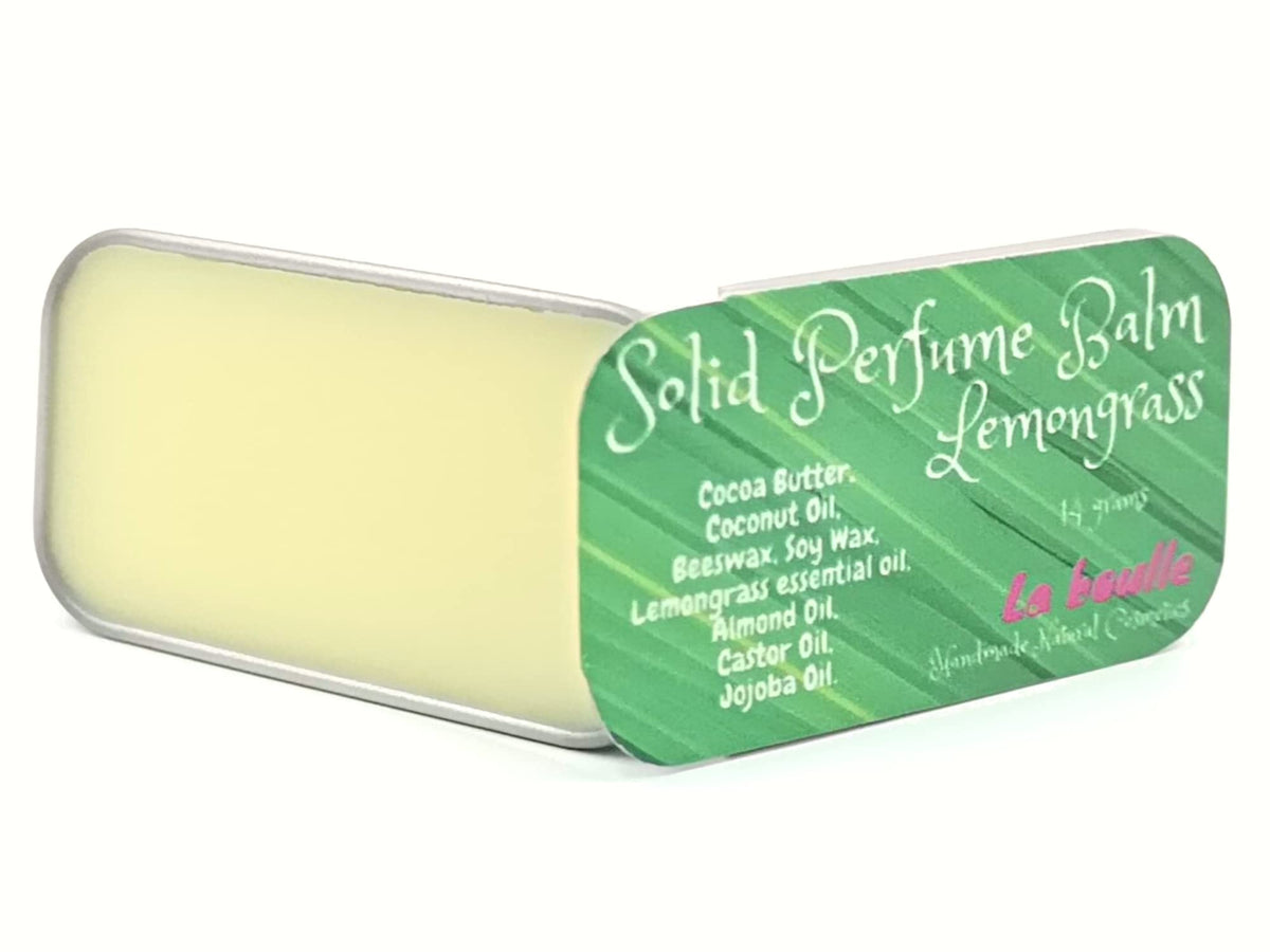 Sandalwood Solid Natural Perfume Balm. For sensitive skin. Handmade in UK.