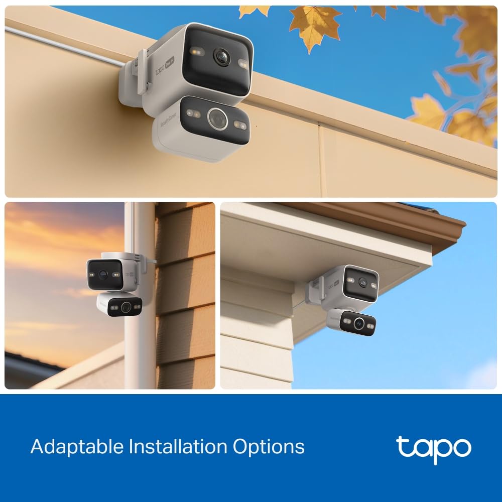 Tapo C216 2K 3MP Pan/Tilt Indoor Outdoor Security Camera Spotlights Camera