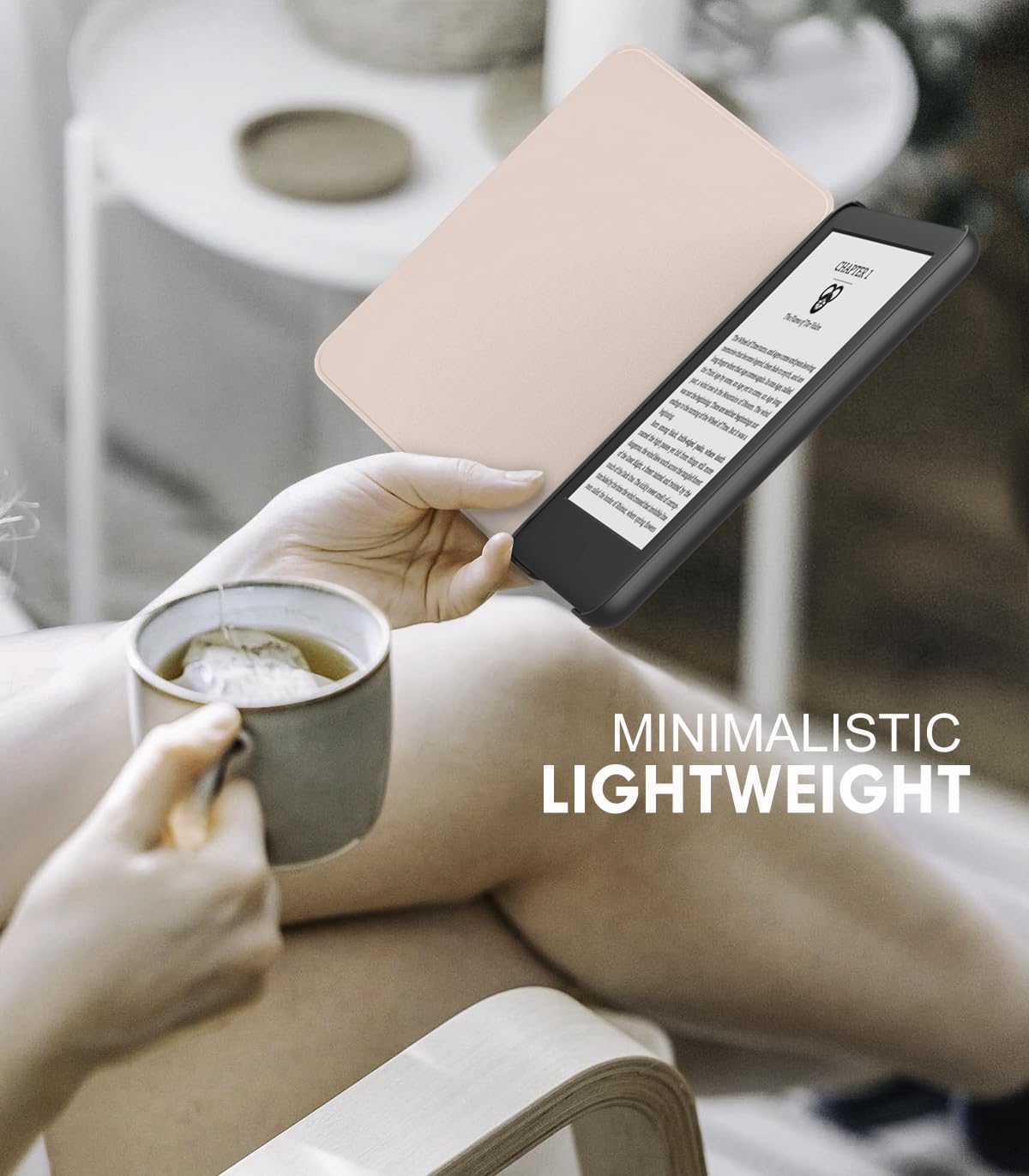 MoKo Case for 6" Amazon Kindle Basic 11th Gen 2024/2022, Matcha