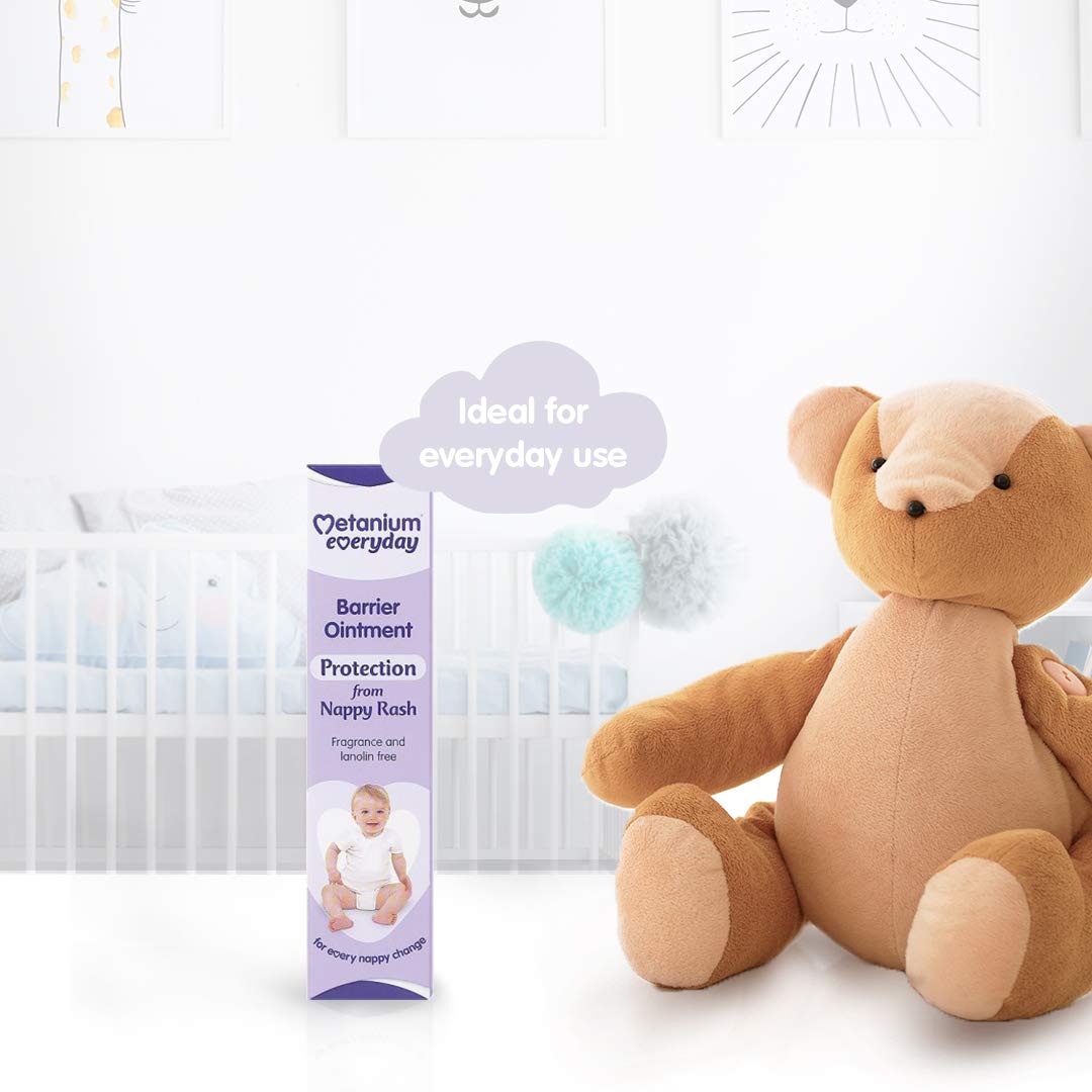 Metanium Everyday Barrier Ointment, Nappy Rash Protection, 40g Tube