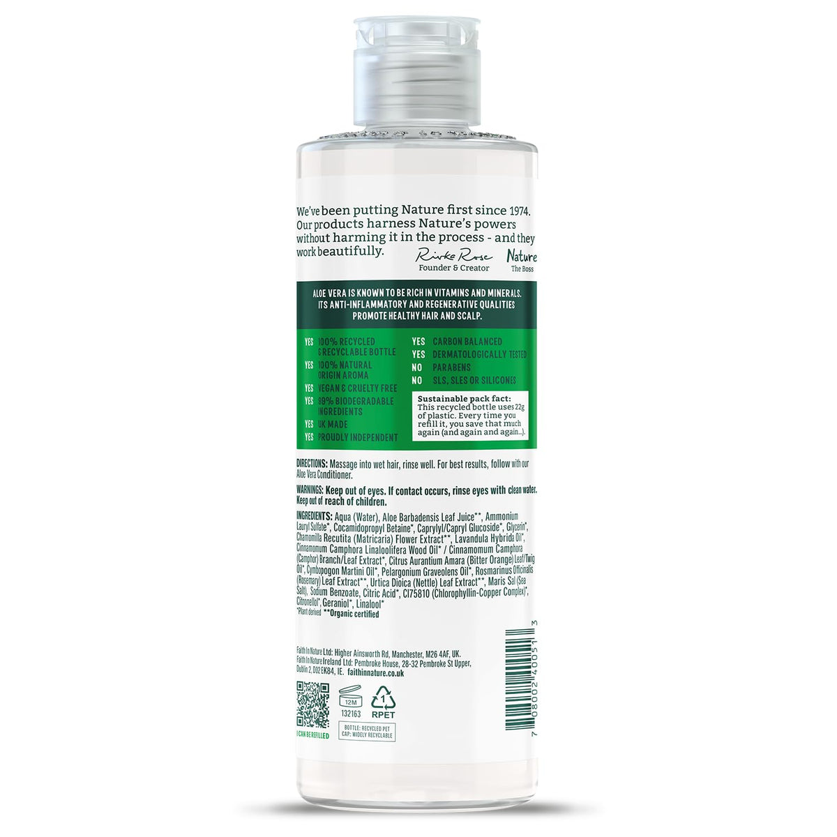 Faith In Nature Organic Coconut Conditioner, Hydrating for Dry Hair & Scalp, Vegan & Cruelty Free, No SLS, Silicones or Parabens, 400ml