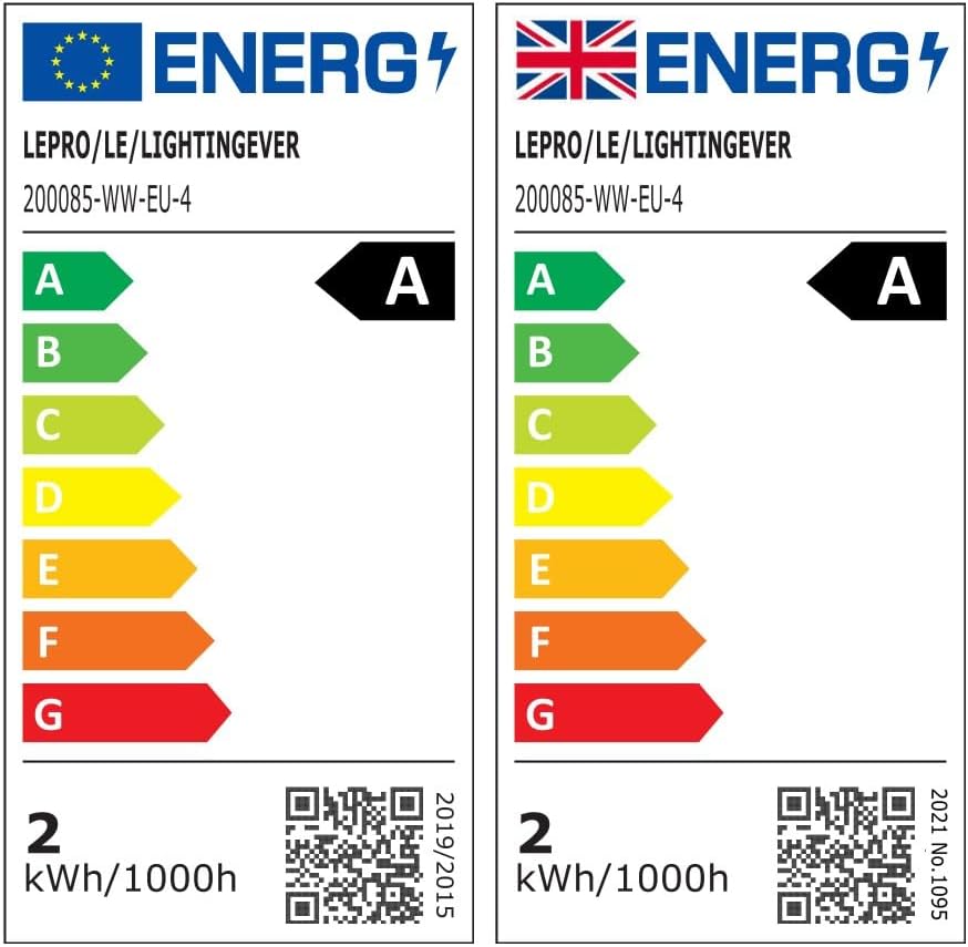 Lepro GU10 LED Bulbs Warm White, Energy Class A, 2W=50W, 50000H Long Life