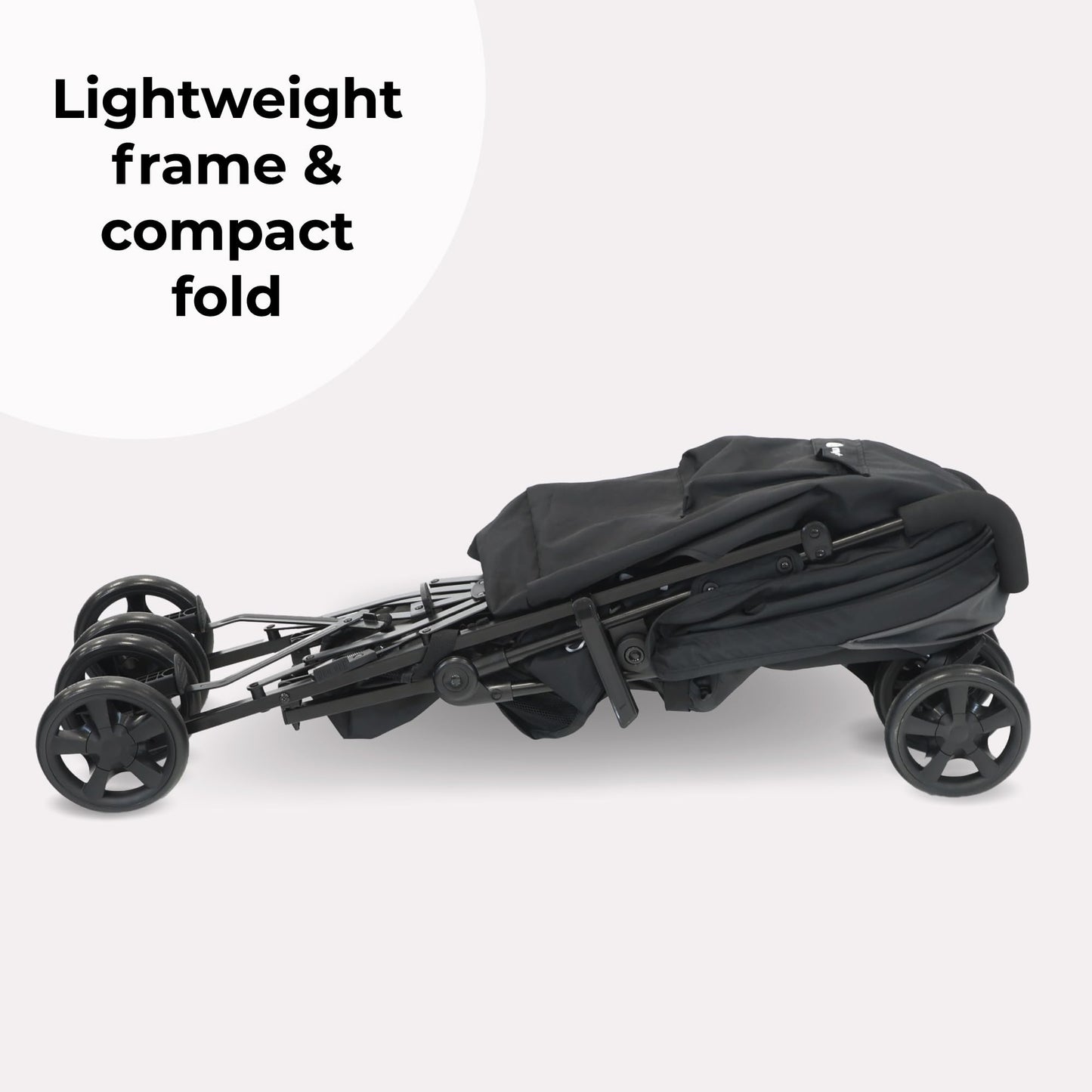My Babiie MB01 Stroller - from Birth to 4 Years (22kg), Lightweight & Compact Umbrella Fold, Travel Buggy for Toddlers - Pink