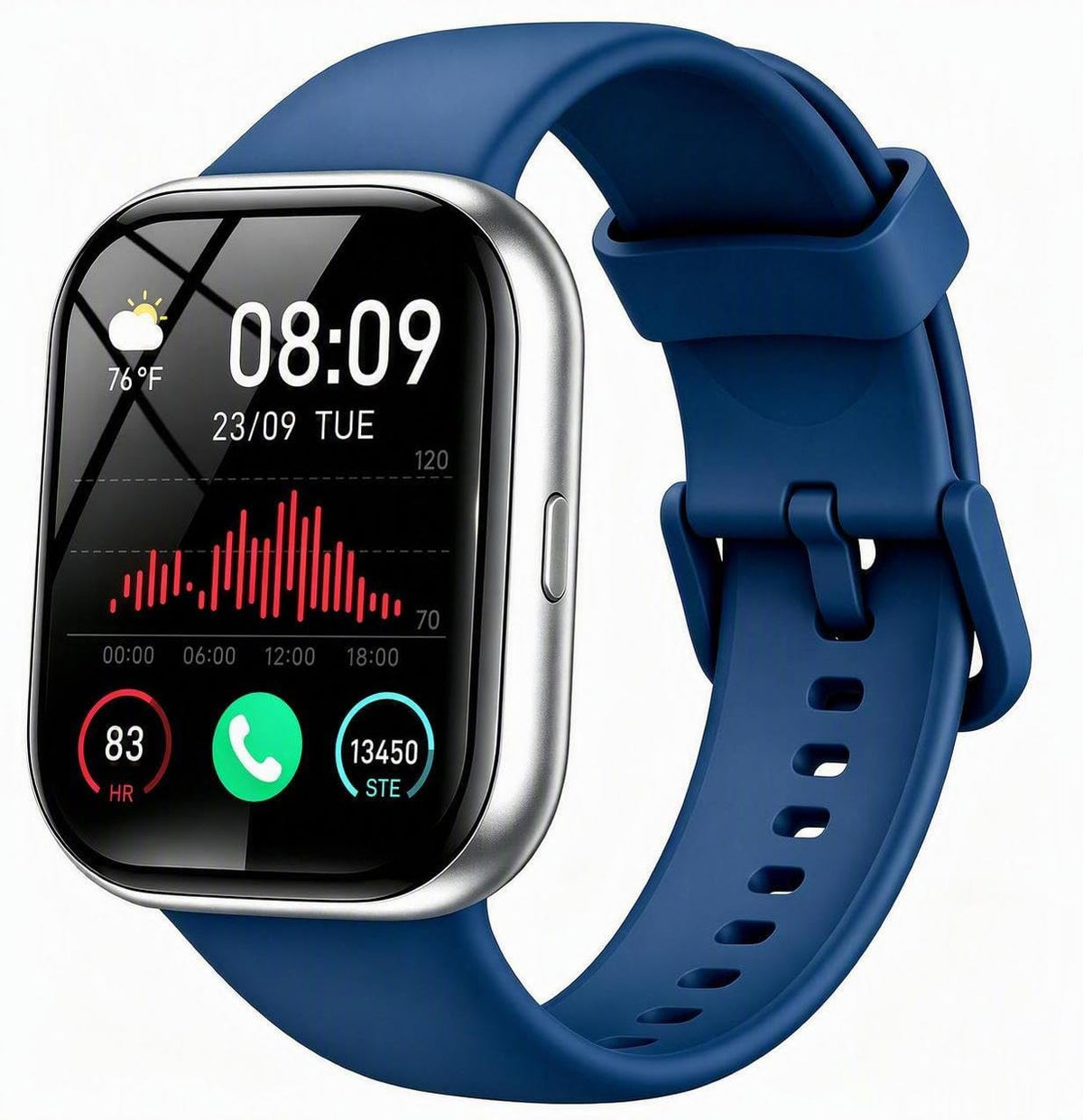 Cillso Smart Watch, Alexa Built-in, 1.83" Bluetooth Calling Fitness Watch