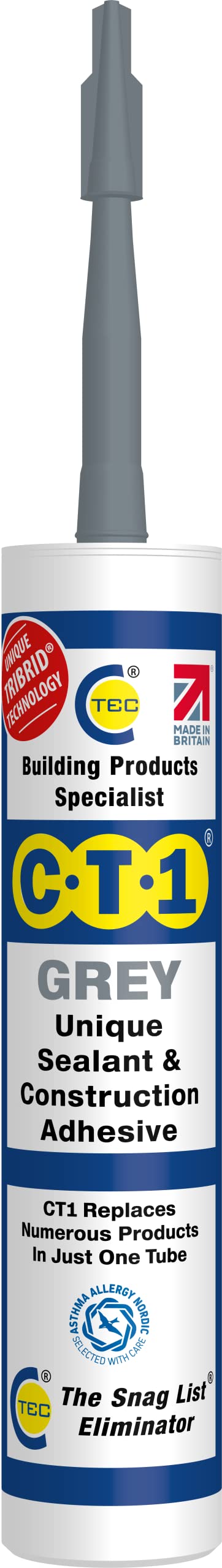 CT1 White TRIBRID® Multi Purpose Sealant & Adhesive - 290ml
