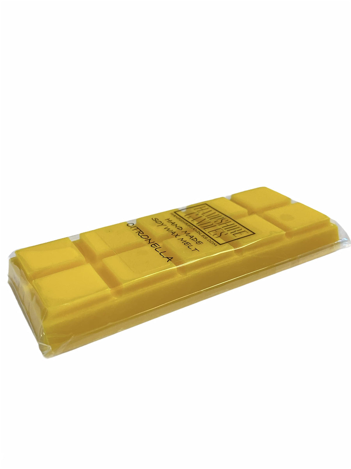 Citronella Wax Melts | Highly Scented | Soy Wax, Cruelty & Vegan Free | Handmade Snap Bar (2 Bars)