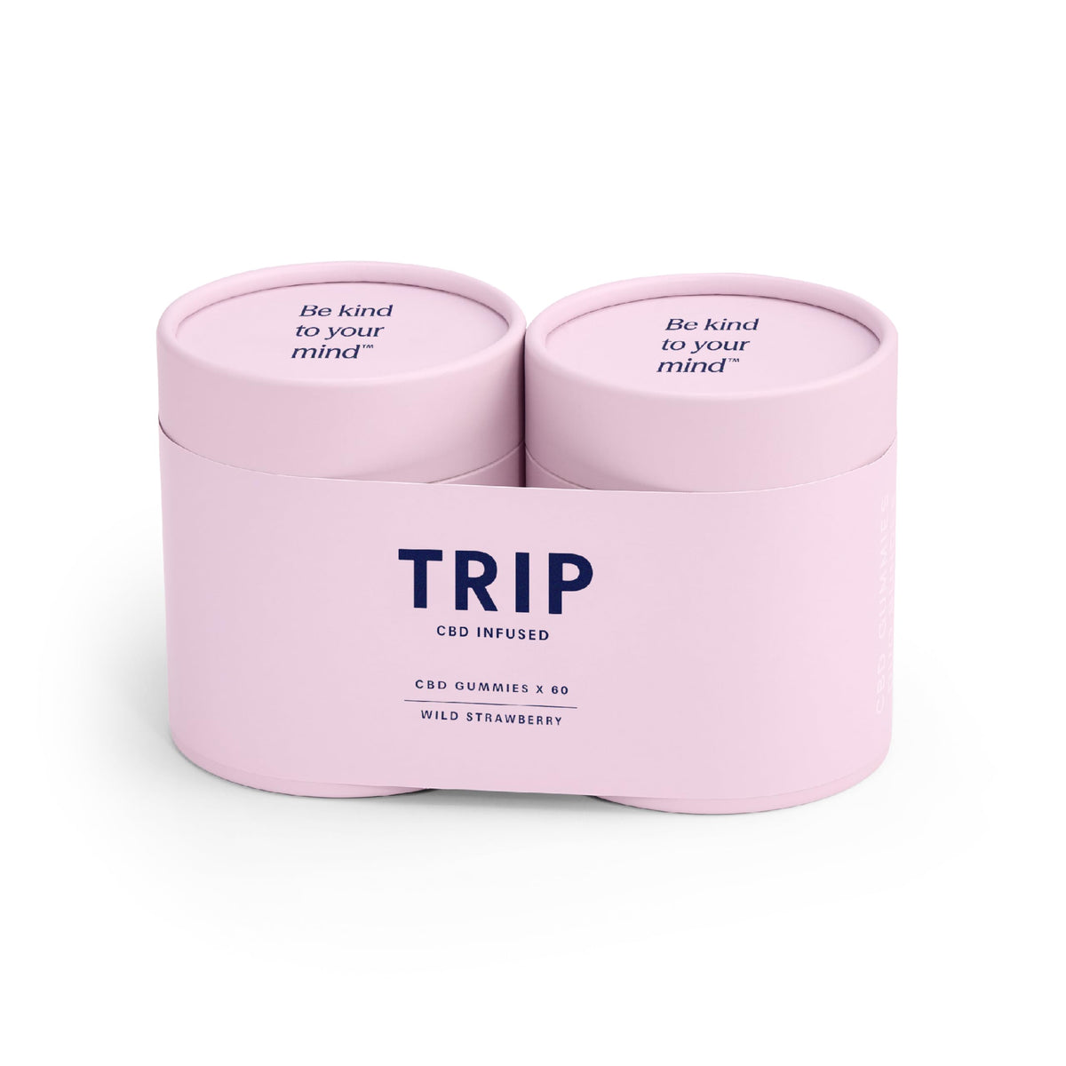 TRIP CBD Infused Gummies, 300mg CBD, High Strength, Wild Strawberry, 30x