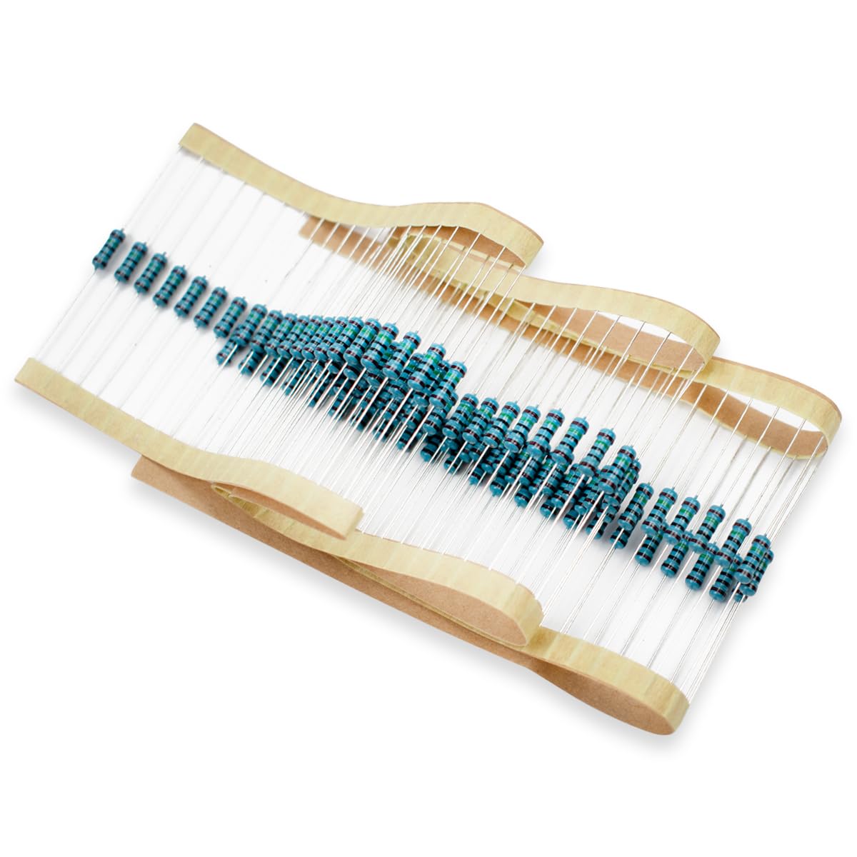 50 Pcs 1W 1% Tolerance 0.1 Ohm Metal Film Resistor Resistance for DIY Project and Experiments