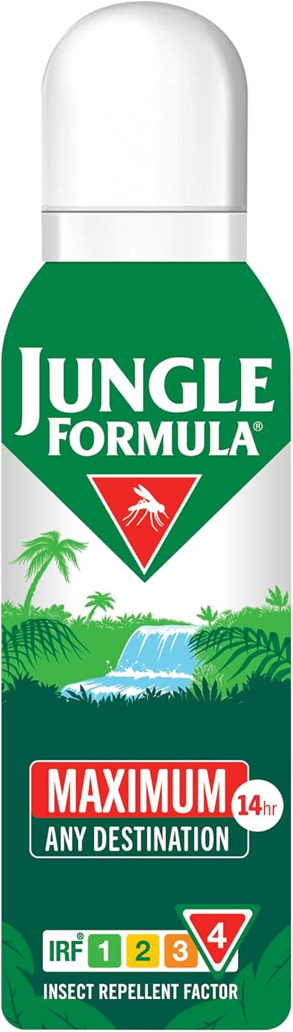 Jungle Formula Maximum 50% DEET Insect Repellent Aerosol 125ml