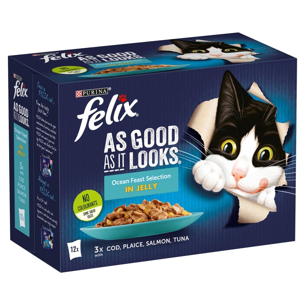 FELIX Doubly Delicious Countryside Selection in Jelly Wet Cat Food 40x85g