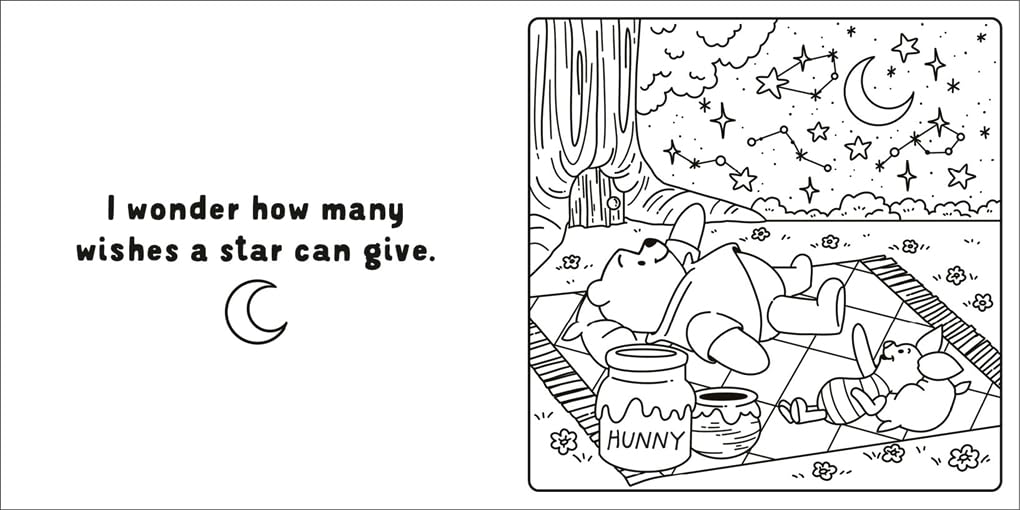 Disney Winnie the Pooh: A Cute and Cosy Colouring Book