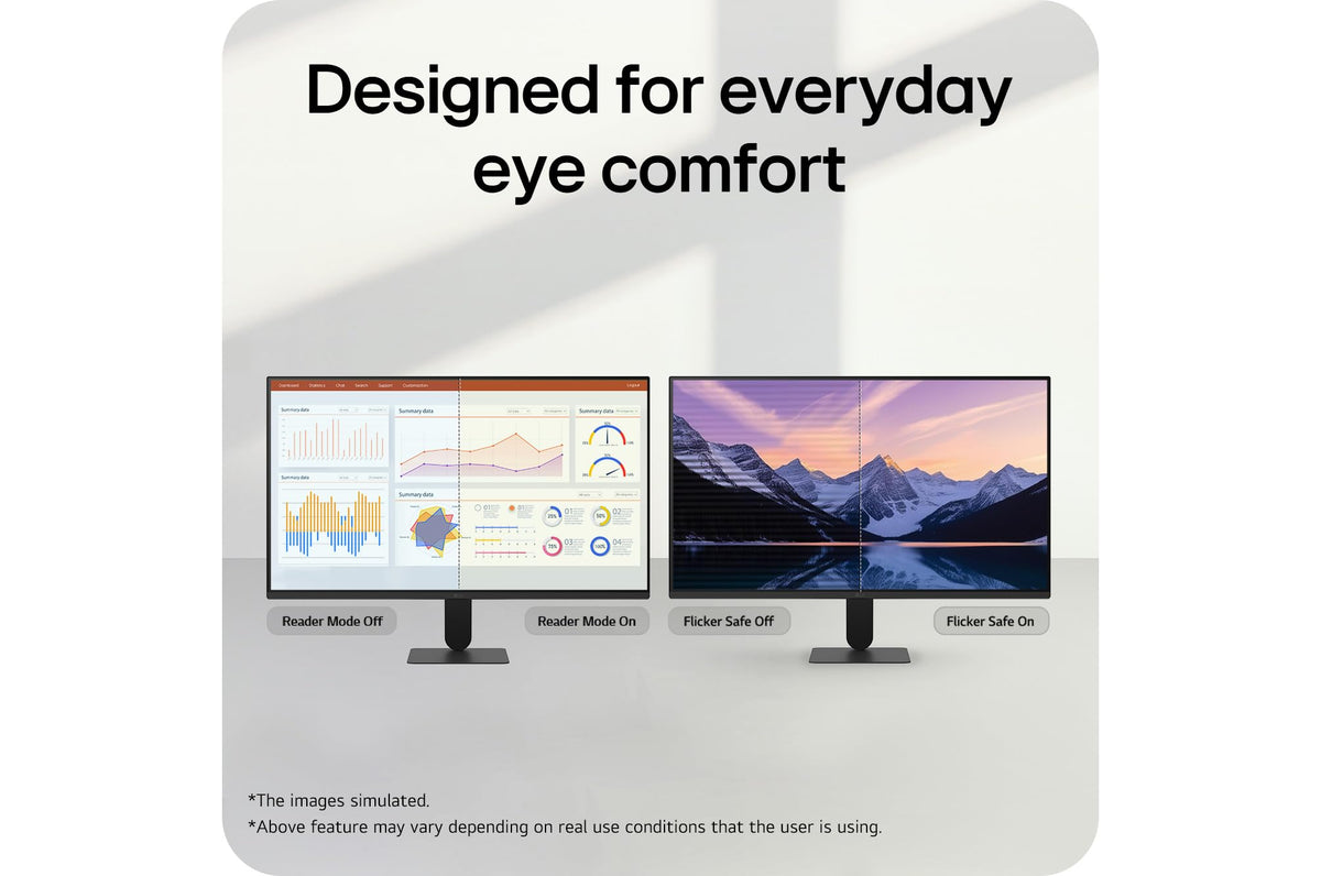 LG Monitor 24U411B-B 24 inch FHD 144Hz IPS Desktop Display, Black