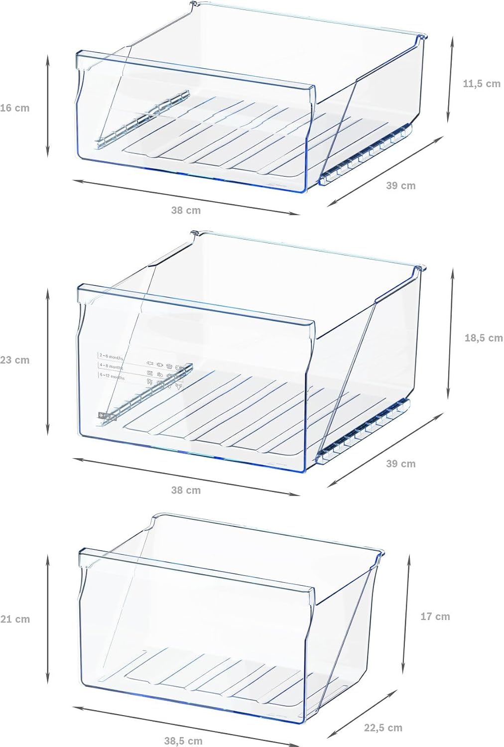 Bosch Series 2 GTV15NWEBG Under Counter Freezer, White