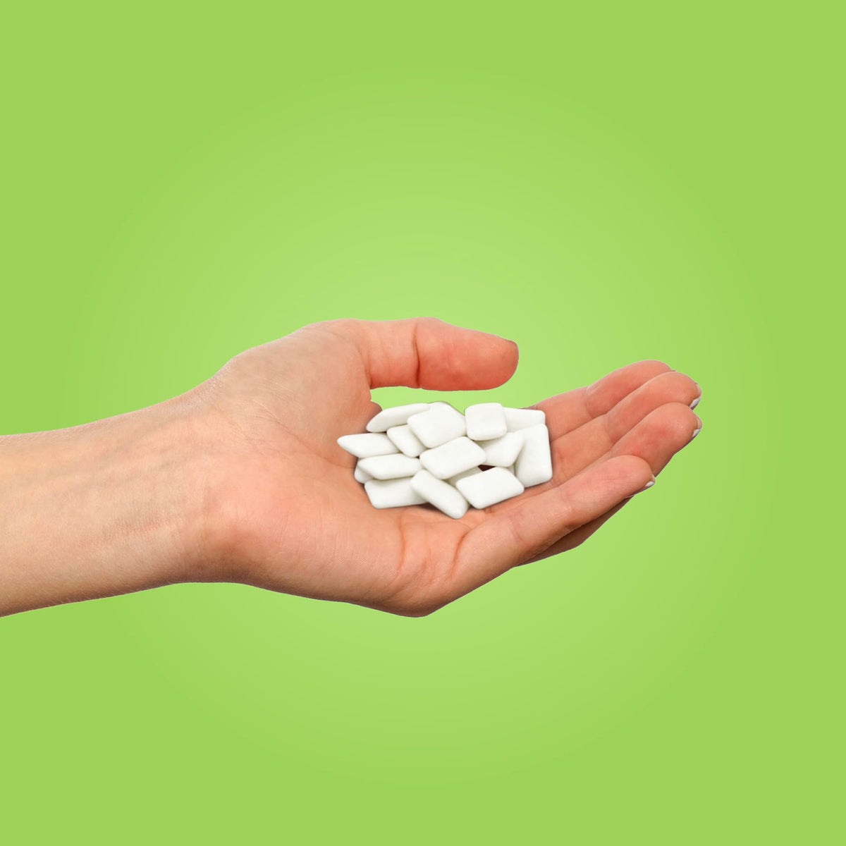 PUR Gum, Spearmint, Xylitol Gum, No Artificial flavour, 55 Count