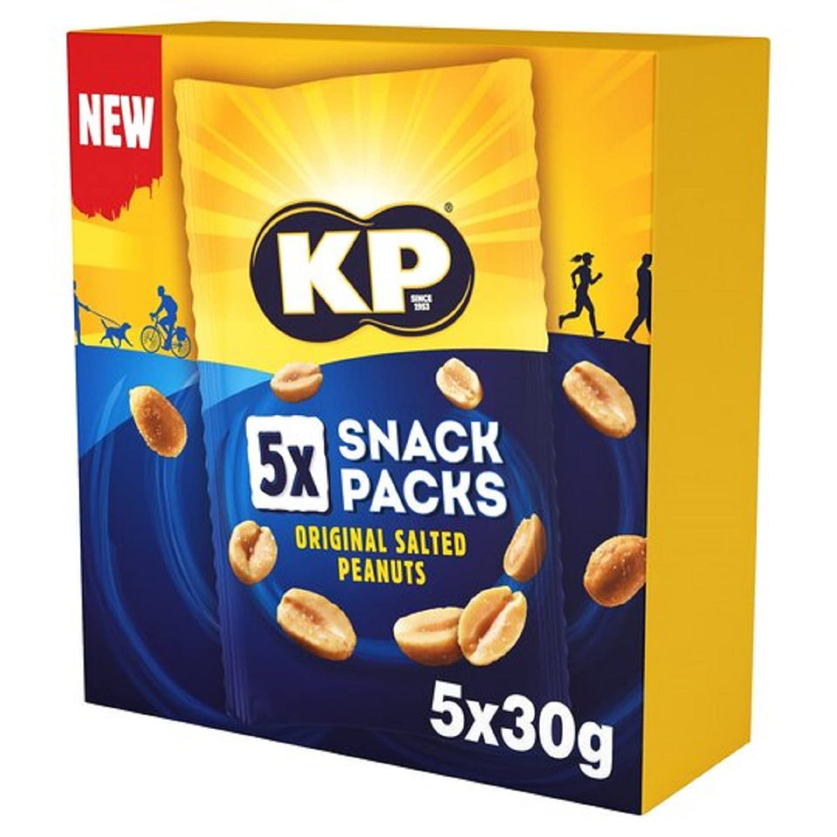 KP Original Salted Peanuts, 50g