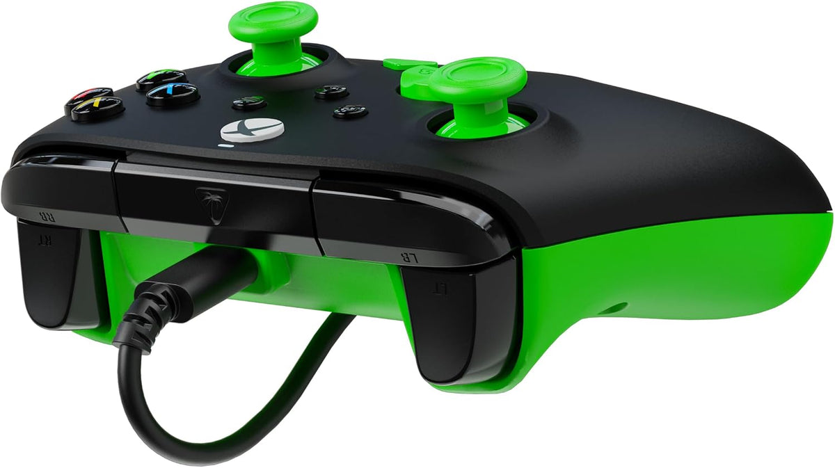 Turtle Beach Rematch Core Black Wired Gaming Controller with Audio Controls, Rumble Motors and Hall Effect Thumbsticks – Licensed for Xbox Series X or S, Xbox One and Windows PCs