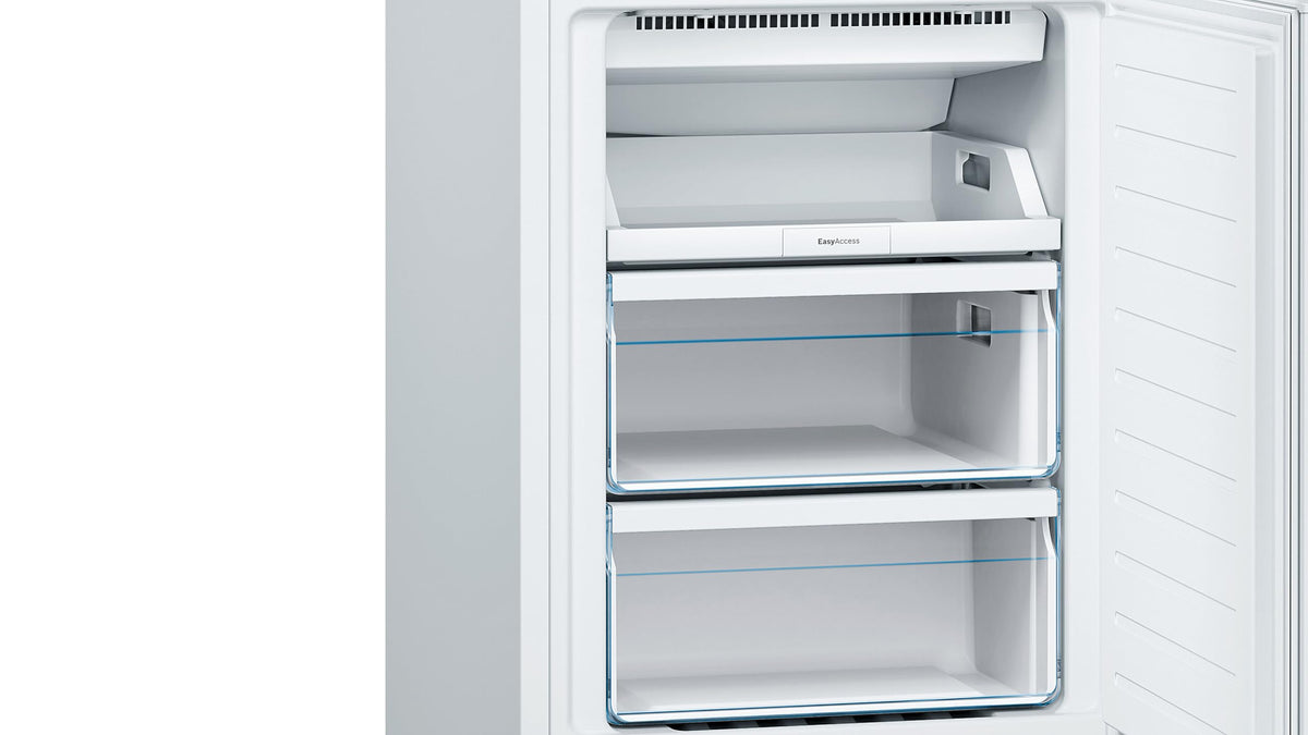 Bosch Series 2 KGN27NLEAG Fridge Freezer, NoFrost, Stainless Steel