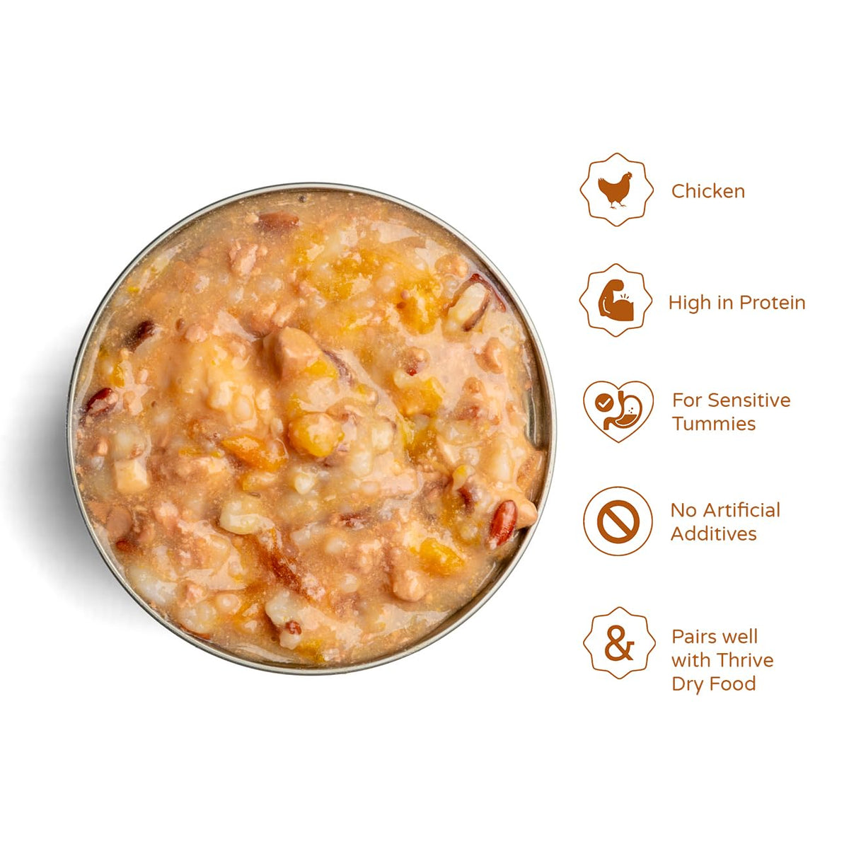 Thrive Complete Chicken Breast Wet Cat Food – Adult & Senior – 6 x 75g Cans
